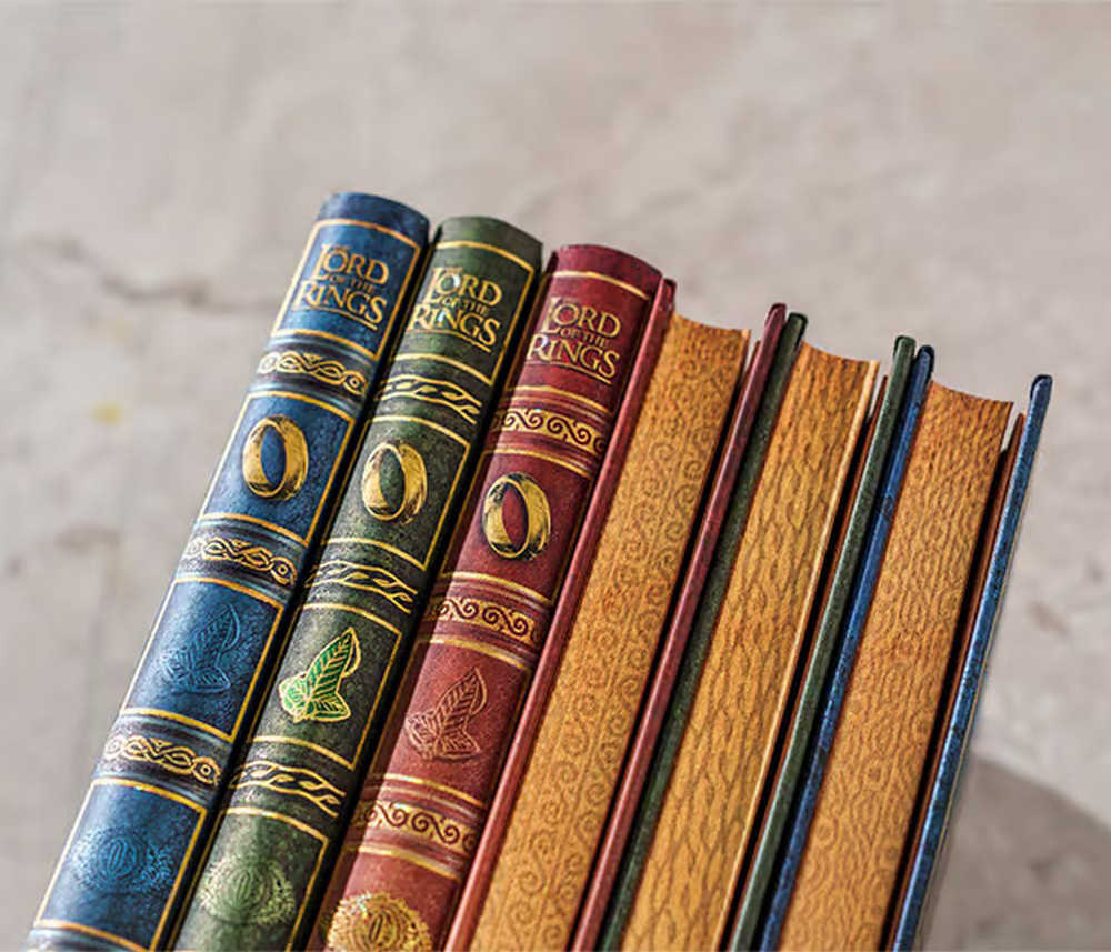 coffret de 3 carnets seigneur des anneaux paperblanks