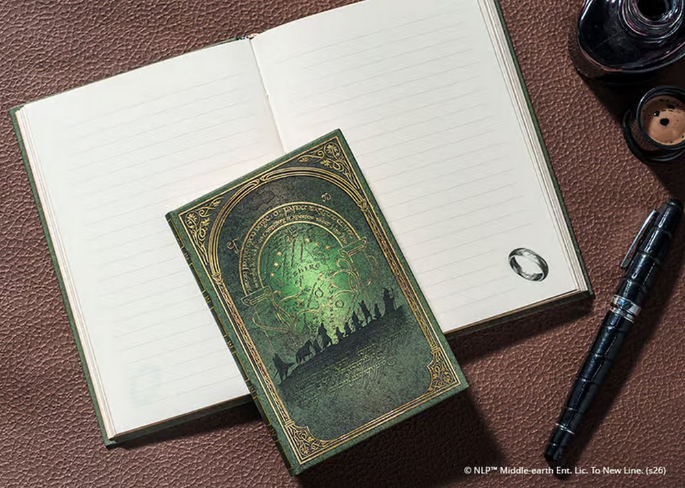 carnet le pouvoir de la communauté de l'anneau paperblanks