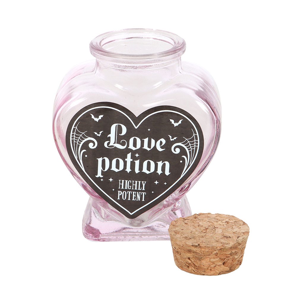 flacon "love potion" en verre something different