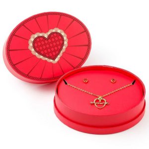 coffret cadeau amortentia collier et clous d'oreilles harry potter the carat shop
