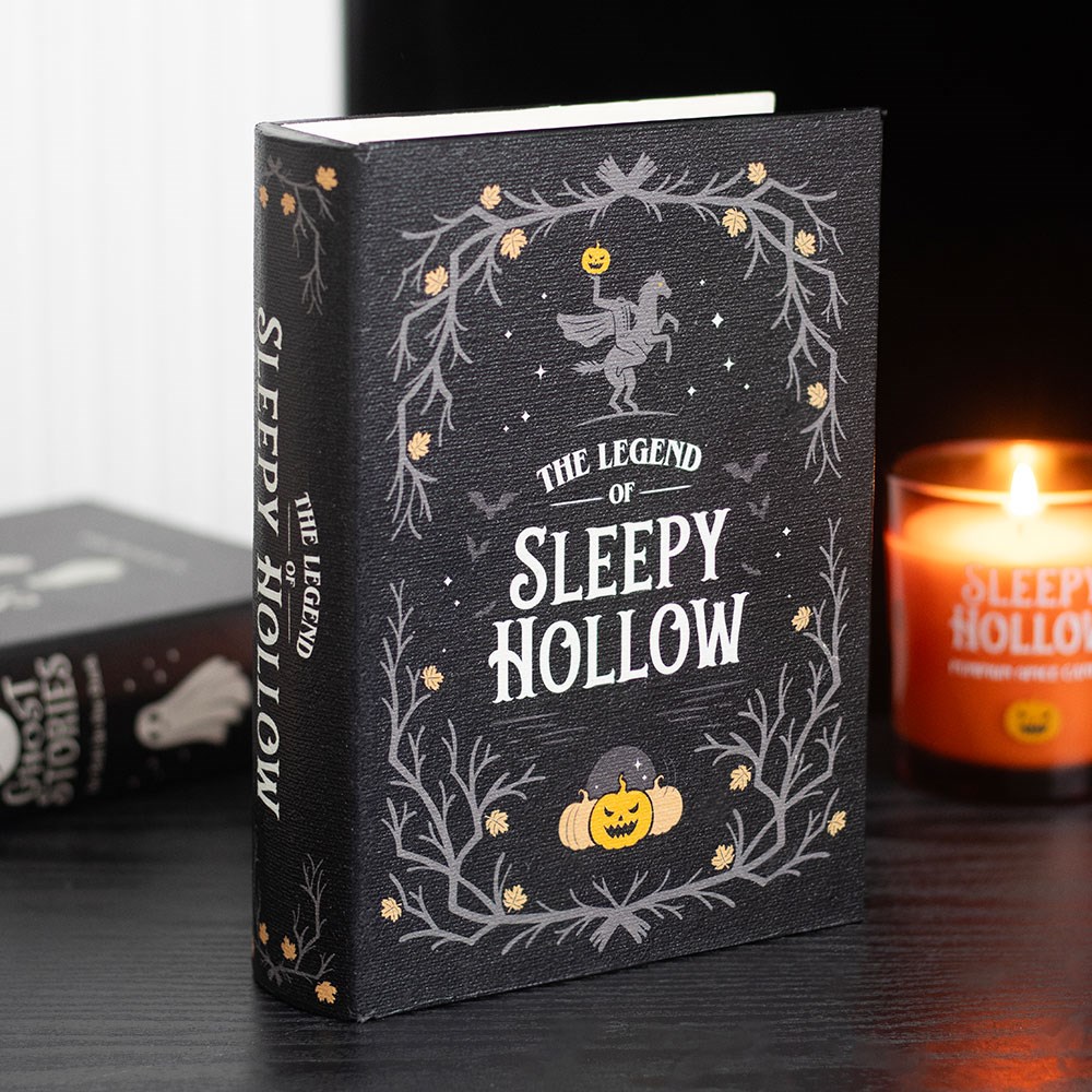 boîte de rangement en forme de livre sleepy hollow something different