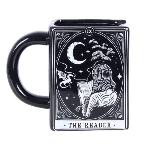 mug en forme de livre the reader something different