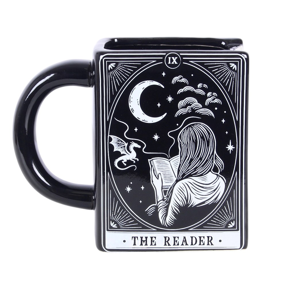 mug en forme de livre the reader something different