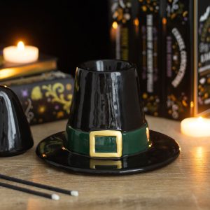 brûleur d'huile et chauffe cire chapeau de sorcière something different