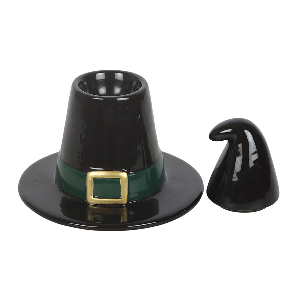 brûleur d'huile et chauffe cire chapeau de sorcière something different