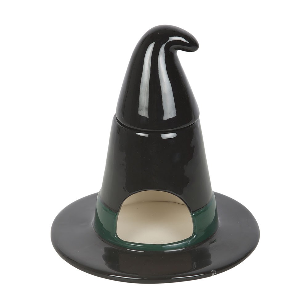 brûleur d'huile et chauffe cire chapeau de sorcière something different