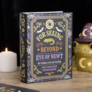 boîte de rangement en forme de livre eye of newt something different