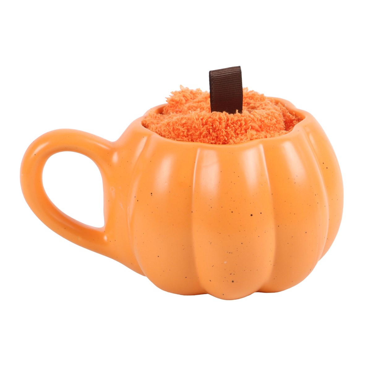 ensemble tasse et chaussettes citrouille something different