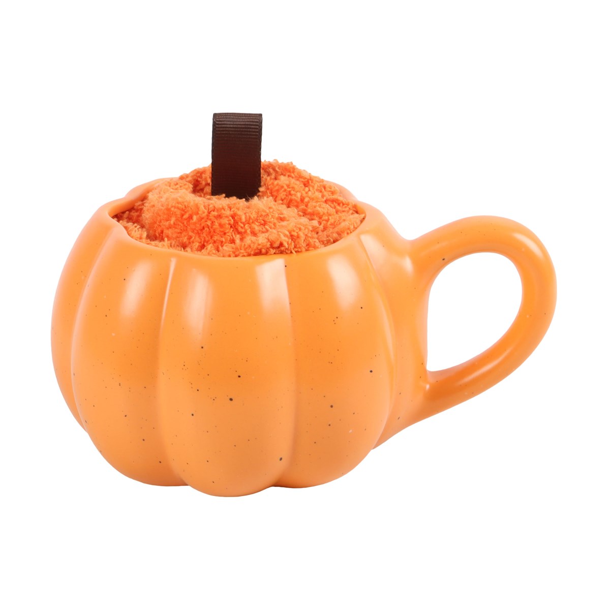 ensemble tasse et chaussettes citrouille something different