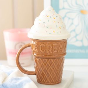 mug avec couvercle cornet de glace something different