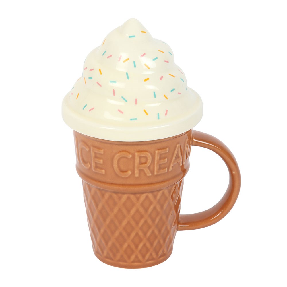 mug avec couvercle cornet de glace something different