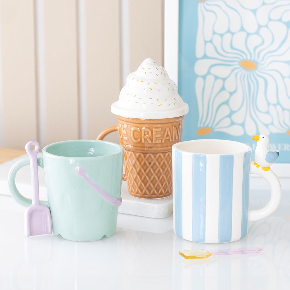 mug avec couvercle cornet de glace something different