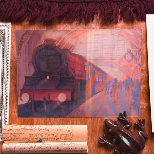 tirage d'art peinture d'un portrait the wizarding trunk (copie)