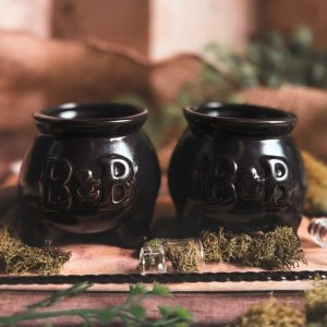 mini chaudrons en céramique the wizarding trunk