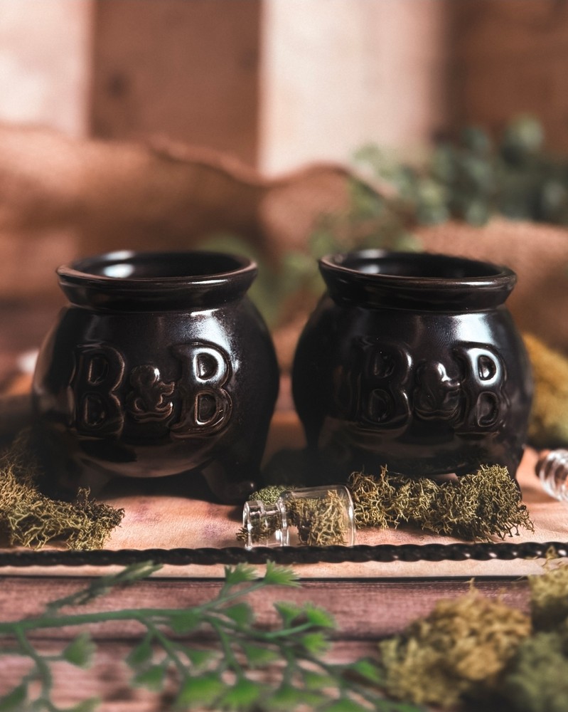 mini chaudrons en céramique the wizarding trunk