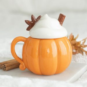 mug citrouille avec couvercle crème pumpkin pie something different