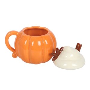 mug citrouille avec couvercle crème pumpkin pie something different