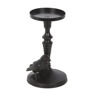 bougeoir avec corbeau « mystic raven » something different