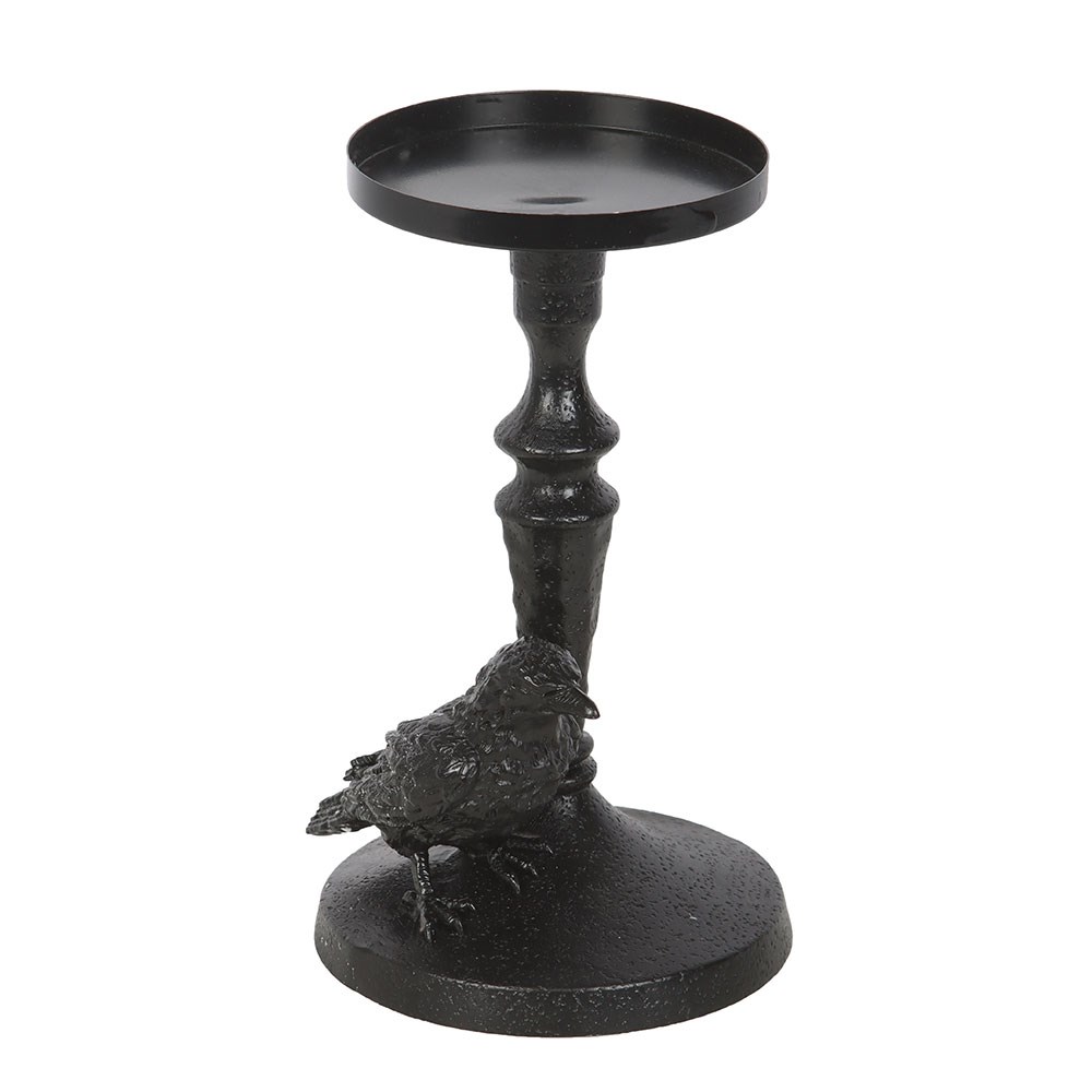 bougeoir avec corbeau « mystic raven » something different
