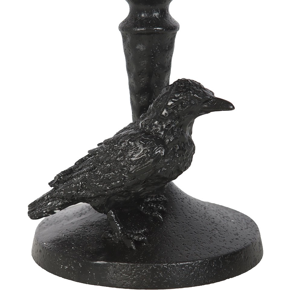 bougeoir avec corbeau « mystic raven » something different