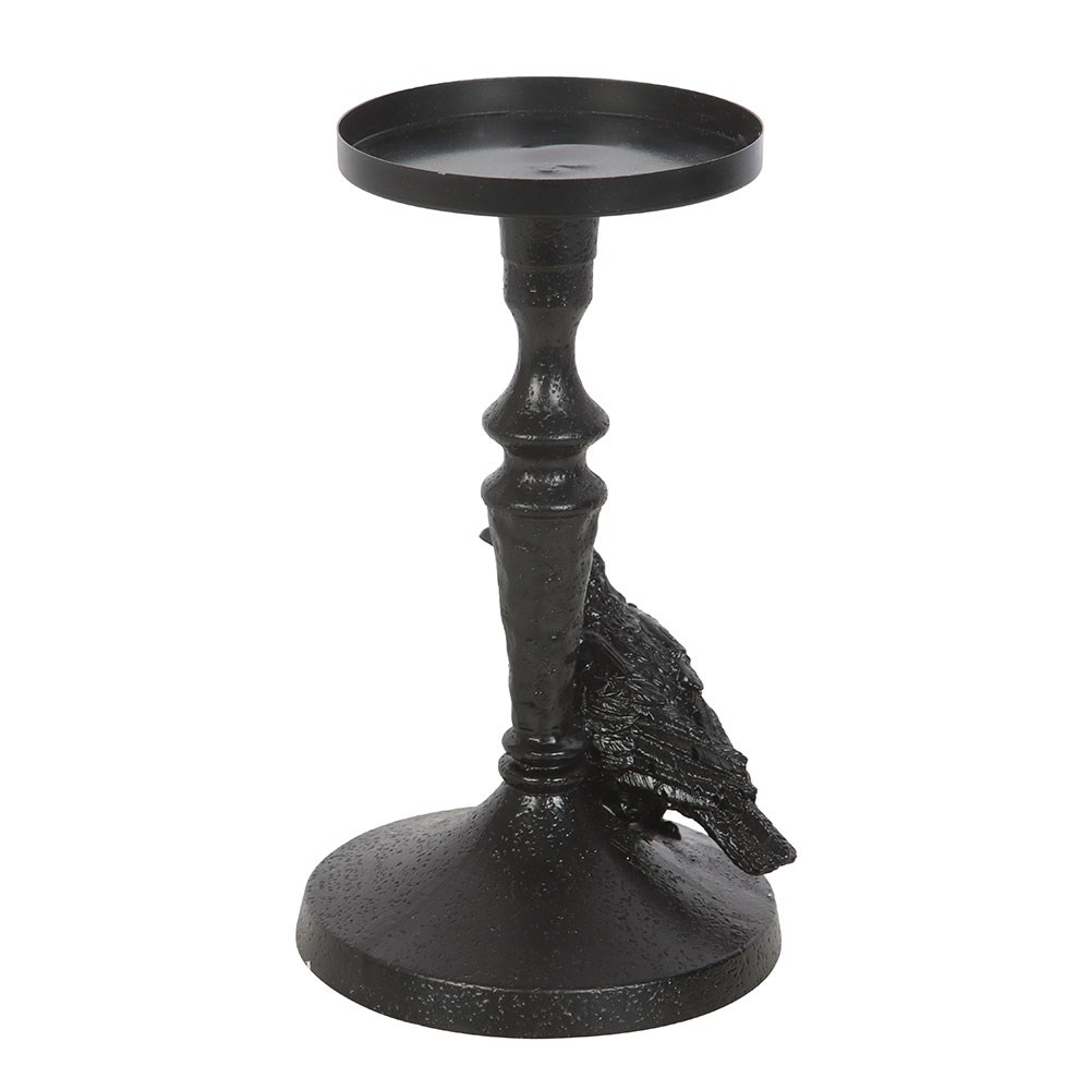 bougeoir avec corbeau « mystic raven » something different
