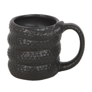 mug en forme de serpent noir something different