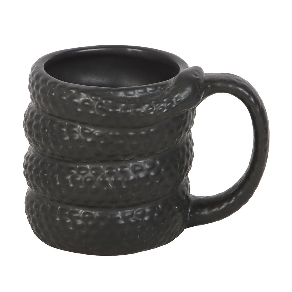 mug en forme de serpent noir something different