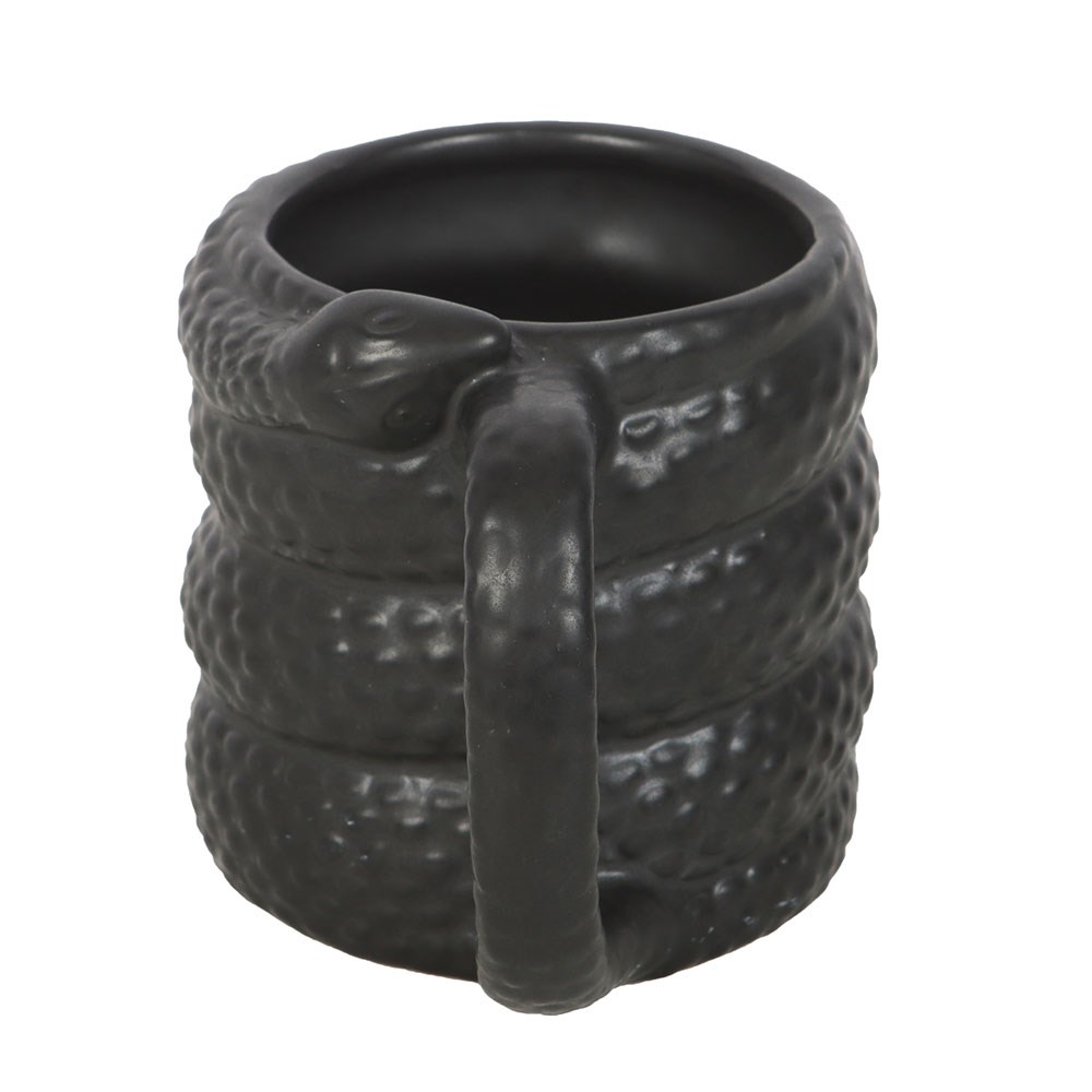mug en forme de serpent noir something different