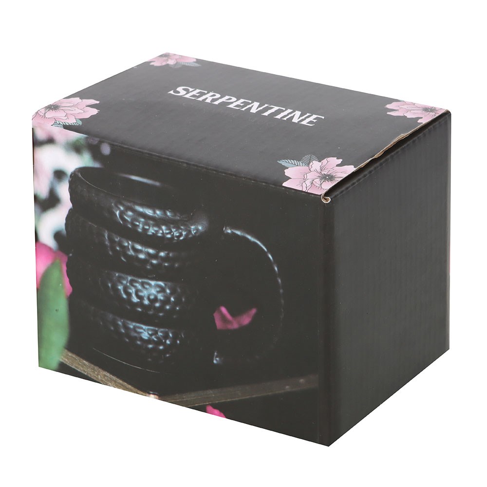 mug en forme de serpent noir something different