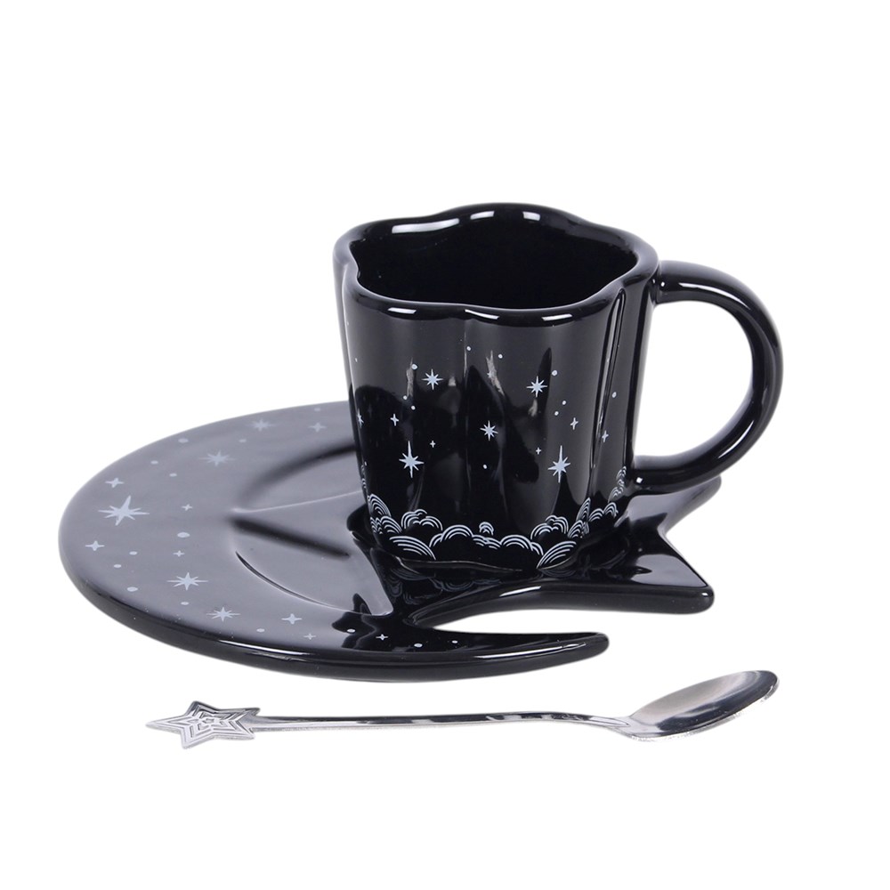 tasse, soucoupe et cuillère spellboun something different